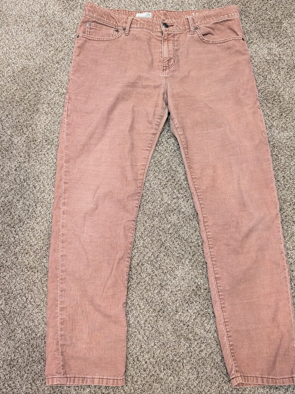 GAP, 1969, Pink Or Rose Color Corduroys